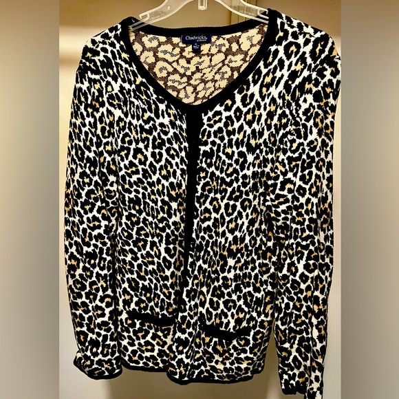 Women’s Chadwick’s of Boston Cardigan Sweater - Picture 1 of 3